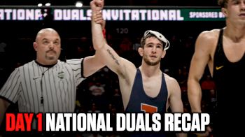 Everything You Missed On Day 1 Of The 2025 National Duals Invitational