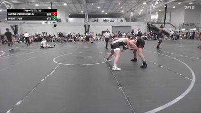 157 lbs Round 4 (6 Team) - Wyatt Fry, GT Nation vs Jacob Critchfield, Barn Brothers BlueWave