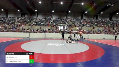 69 lbs Quarterfinal - Slade Bell, Woodland Wrestling vs Korr Chambers, Rockmart Takedown Club