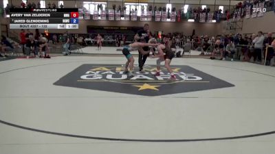 132 lbs Semis - Avery Van Zelderen, Moen Wrestling Academy vs Jared Glendening, Big Game Wrestling Club
