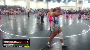 155 lbs Round 7 (8 Team) - Valarie Hamilton, Team Iowa Sunshine Smackdown vs Maria Ignatova, Team STL Green