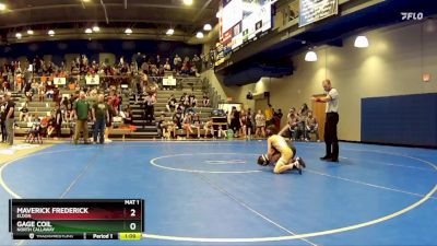 70-76 lbs Semifinal - Gage Coil, North Callaway vs Maverick Frederick, Eldon