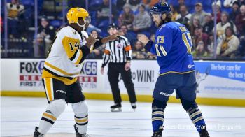 Heavyweight Bout: Kale Kessy And Boko Imama Drop The Gloves In Battle Of AHL Tough Guys