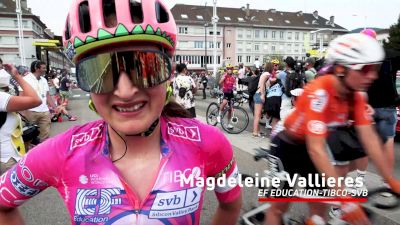 Magdeleine Vallieres' Foot Got Stuck In Wheel During Massive Pileup On Stage 5 Of Tour De France Femmes