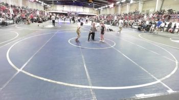 65 lbs Quarterfinal - Emma Zagorski, Pikes Peak Warriors vs Lucas Slocum, Stout Wrestling Academy