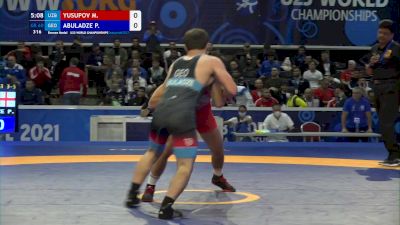 60 kg Final 3-5 - Mukhammadkodir Yusupov, Uzb vs Pridon Abuladze, Geo