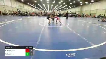 60 lbs Rr Rnd 3 - Kassidy Furra, Sisters On The Mat Pink vs Tori Conn, Oregon Womens Wrestling