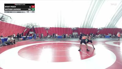 126 lbs Quarters & Wb (16 Team) - Wyatt Pesch, Albert Lea Area vs Matthew Lisowski, Wheaton Warrenville South