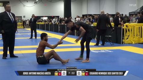 Eduardo Henrique Dos Santos Silv vs Jorge Antonio Macías Arista 2026 Pan IBJJF Jiu-Jitsu No-Gi Championship