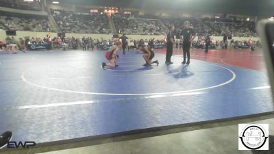 110 lbs Consi Of 16 #1 - Paige Miller, Westmoore Wresting vs Serena Umoh, Tulsa Union Girls