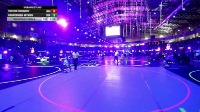 65 lbs Quarterfinal - Victor Urquijo, Juggernaut WC vs Kruizemen Myers, True Grit Wrestling