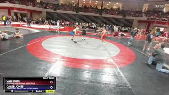 120 lbs Semifinal - Van Smith, Mustang High School Wrestling vs Caleb Jones, Threestyle Wrestling Of Oklahoma