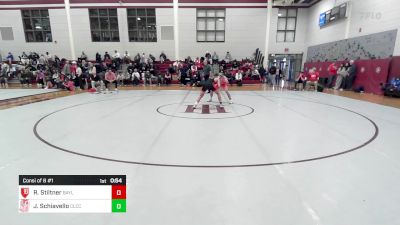 138 lbs Consi Of 8 #1 - Reid Stiltner, Baylor School vs Jason Schiavello, Clearwater Central Catholic