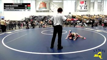 50 lbs 5th Place Match - Dash Blackford, Baldwinsville Wrestling Club vs Hank Ward, Club Not Listed