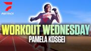 Pamela Kosgei KICKS IT Into Gear Ahead Of NCAA Championships | Workout Wednesday