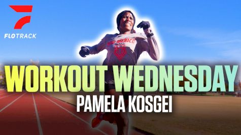 Pamela Kosgei KICKS IT Into Gear Ahead Of NCAA Championships | Workout Wednesday