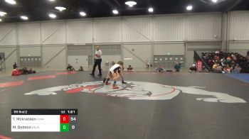 70 lbs Prelims - Tyler Mckracken, POWA vs Macy Dobson, Mojo Grappling