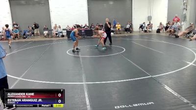 102 lbs 2nd Wrestleback (16 Team) - Alexander Kane, Pennsylvania Red vs Esteban Aranguiz Jr., Kansas