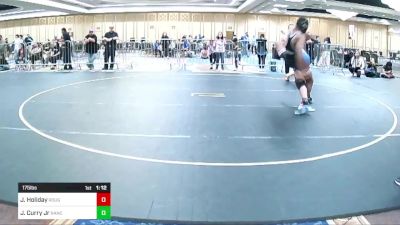 175 lbs Final - Jude Holiday, Rough House WC vs Jason Dax Curry Jr, Rancho Bernardo WC