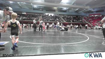 49 lbs Round Of 32 - Jaxen Henderson, Beggs Youth Wrestling Program vs Eagan Luxton, Raw Wrestling Club