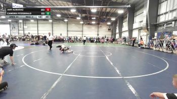 70 lbs Round Of 16 - Jair Almaraz, ARES - EL vs Camden Fitzgerald, Region Wrestling Academy - EL