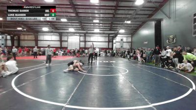Consi Of 8 #1 - Thomas Saiber, Oreland vs Luke Manieri, Montville