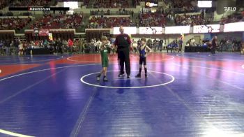 62 lbs Champ. Round 1 - Nate Francis, Fergus Wrestling Club vs Willy Lev, Ennis Wrestling Club