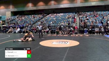 157 lbs Consi Of 16 #1 - Lucas Pannell, Los Gatos vs Hank Hanssen, Wasatch