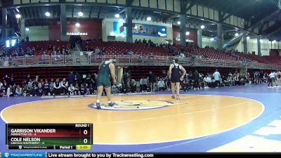 285 lbs Round 1 (4 Team) - Cole Nelson, Lincoln Southwest vs Garrison Vikander, Manhattan HS