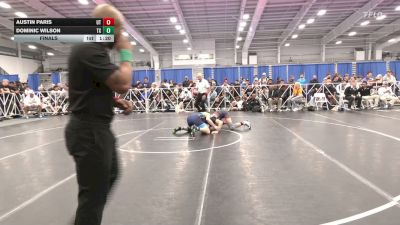145 lbs Final - Austin Paris, UT vs Dominic Wilson, TX