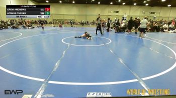 46 lbs Rr Rnd 5 - Crew Andrews, Regulators 9U 2 vs Attikus Tucker, Team Savage 9U
