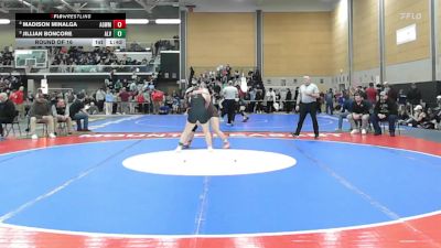 185 lbs Round Of 16 - Madison Minalga, Agawam vs Jillian Boncore, Alvirne