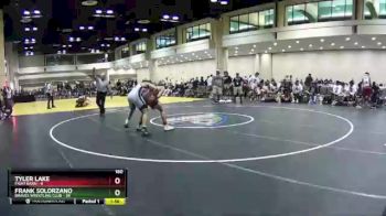 160 lbs Round 9 (10 Team) - Tyler Lake, Fight Barn vs Frank Solorzano, Braves Wrestling Club