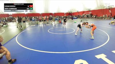 111-111 lbs Round 3 - Logan Bozile, Oconto Falls vs Seth Corrigan, Marathon