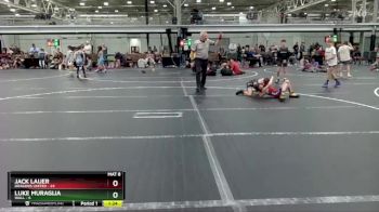 68 lbs Semis (4 Team) - Luke Muraglia, Wall vs Jack Lauer, Dragons United