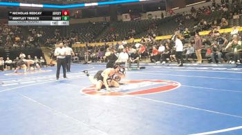 157 Class 3 lbs Cons. Round 1 - Nicholas Redcay, Jefferson City vs Bentley Treece, Vianney