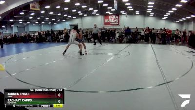 126 lbs Quarterfinal - Jarren Engle, SVWC vs Zachary Capps, Nova WC