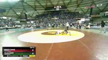 2A 106 lbs 7th Place Match - Talin Kerr, Anacortes vs Brody Davis, Washougal