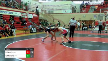 152 lbs Semifinal - Rocco Welsh, Waynesburg vs Roman Morrone, Williamsport