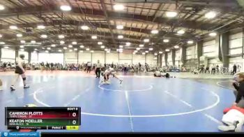 130 lbs Round 3 (6 Team) - Keaton Moeller, Iowa Black vs Cameron Plotts, Terps Xtreme