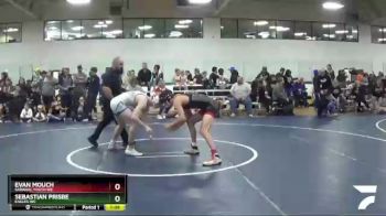 147 lbs Cons. Round 4 - Evan Mouch, Saranac Youth WC vs Sebastian Prisbe, Eagles WC