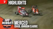 Highlights | 2025 USAC Chase Johnson Classic at Merced Speedway