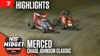 Highlights | 2025 USAC Chase Johnson Classic at Merced Speedway