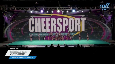 Georgia All Stars - Victorious [2024 L2 Junior - D2 - Small - F Day 2] 2024 CHEERSPORT National All Star Cheerleading Championship