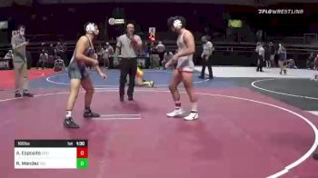 160 lbs Final - Angelo Esposito, Creighton Trained WC vs Roman Mendez, The Club