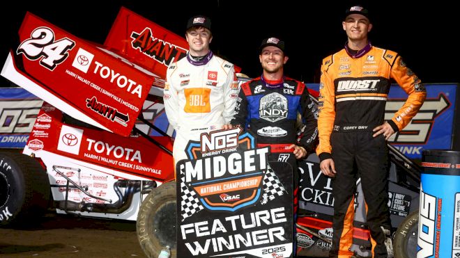 USAC National Midget Results Saturday At Merced Speedway