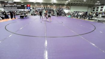 138 lbs 5th Place Match - Serenity De La Garza, Missouri Valley College vs Madeline Barton, Quincy