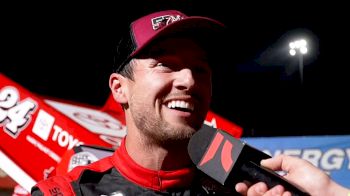 Logan Seavey Reacts After First USAC Midget Win Of Season At Merced