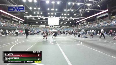 82 lbs Cons. Round 1 - Aj Voth, DC Wrestling Academy vs Oliver Kraus, WTC