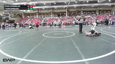 58 lbs Champ. Round 2 - Ryker Ostermiller, Colorado Hammers vs Case Danielson, Texas Elite